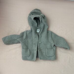 GAP Gray Knit Kids Jacket